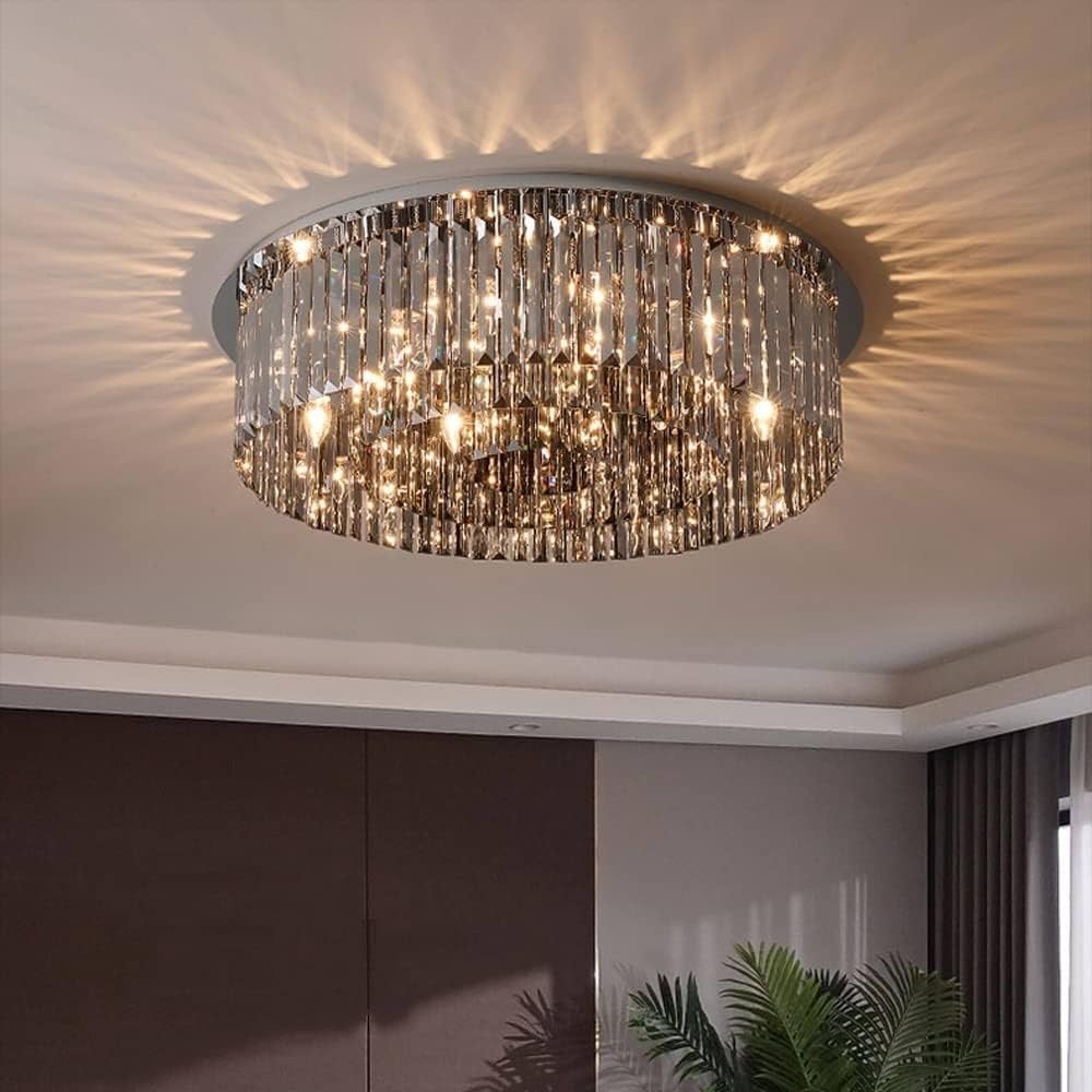 Amazon.co.jp: シャンデリア、K9クリスタルシーリングライト、玄関